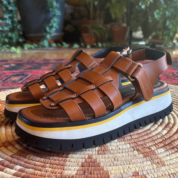 Labucq Boomer Chunky Sandals - Picture 1 of 10
